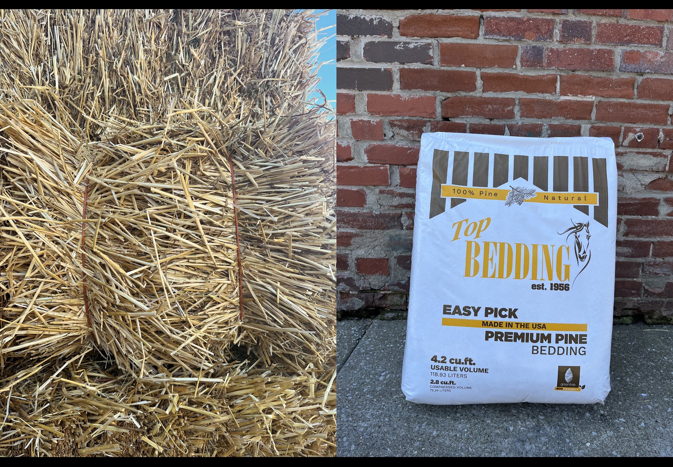 Hay Bedding at Quality Feeds Farm & Pet