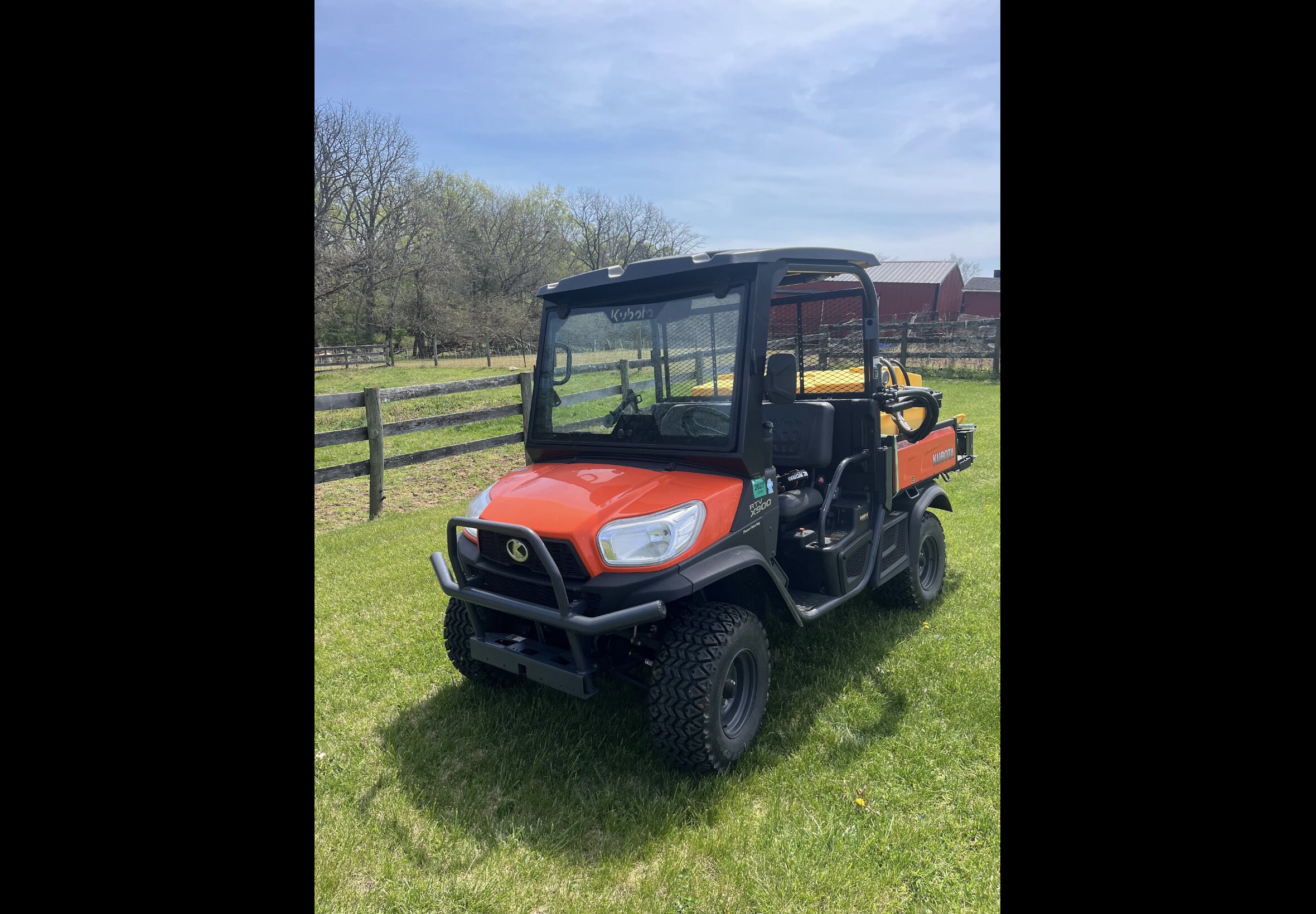 Pasture spraying service at Quality Feeds Farm & Pet