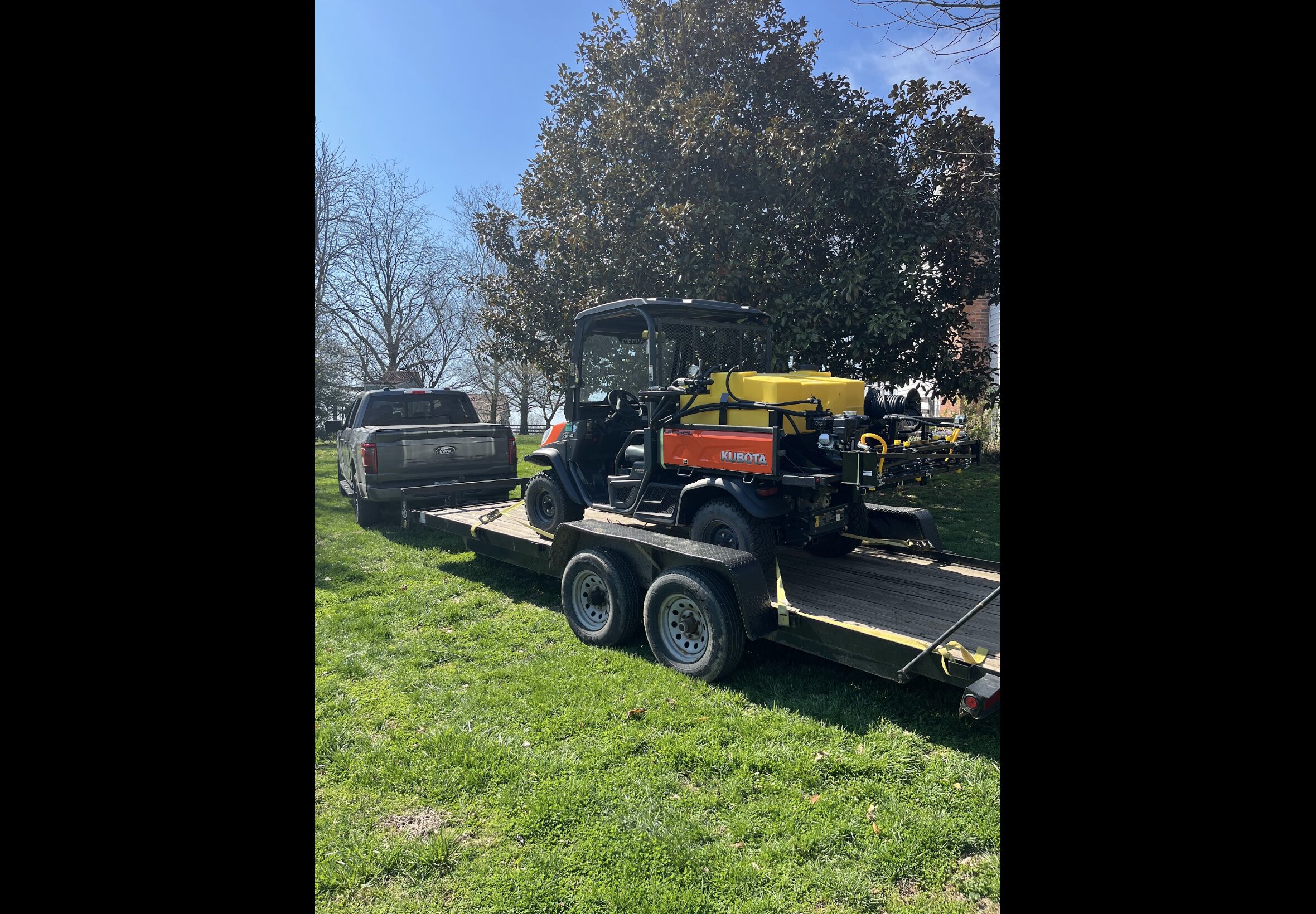 Pasture spraying service at Quality Feeds Farm & Pet